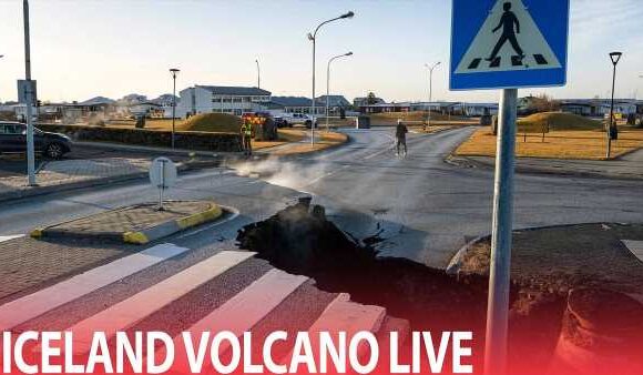 ICELAND VOLCANO LIVE: Nation declares state of emergency