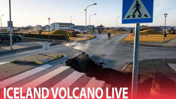 ICELAND VOLCANO LIVE: Nation declares state of emergency