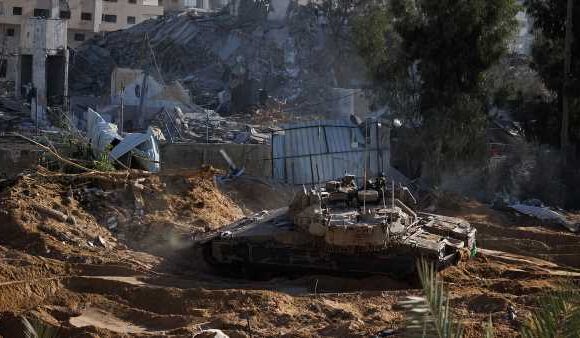 IDF forces hunt Hamas tunnels in Gaza City