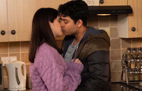 ITV Coronation Street spoilers – Amy and Aadi share shock kiss after a brush with the law