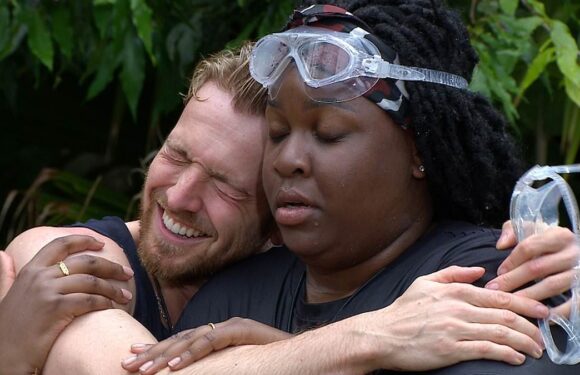 I'm A Celeb's Nella and Sam win 10 out of 12 stars in water trial