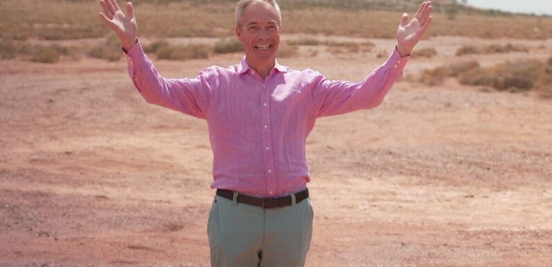 Im a Celebritys Nigel Farage dropped in Australian outback as ITV series begin