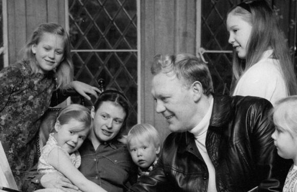 Inside Joss Ackland's adoring family life