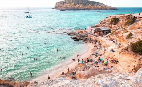 Inside the party island swarmed by Brits on a budget not giving up on holiday