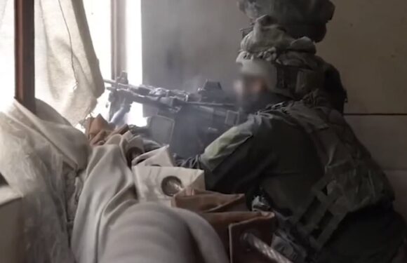 Intense helmet-cam video shows IDF commandos operating in Gaza