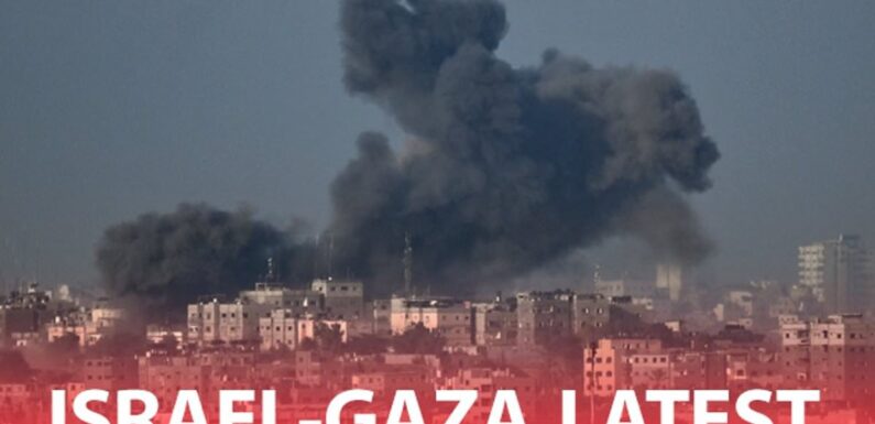 Israel-Hamas LIVE: Netanyahu says Israel will control Gaza security