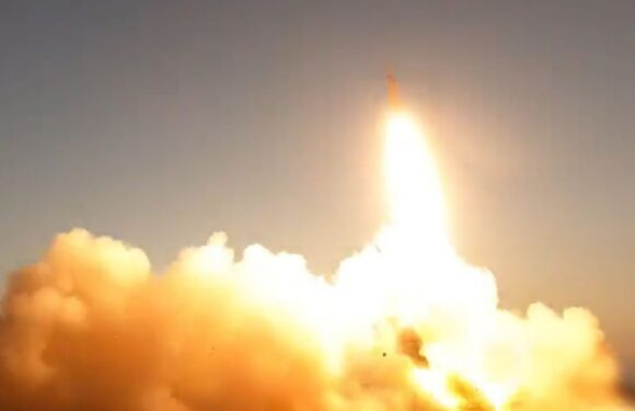 Israel releases footage of hypersonic Arrow-3 ‘missile killer’ after first-ever interception as it blasts rocket | The Sun