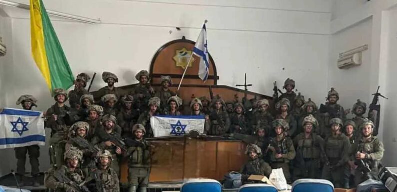 Israel soldiers take over Hamas parliament and police HQ as they claim terrorists have now ‘lost control of Gaza’ | The Sun