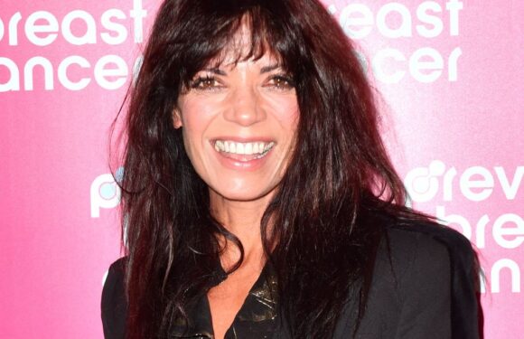 Jenny Powell, 55, strips to bikini for chilly ocean swim – after wowing with lookalike mum