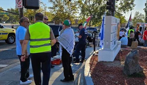 Jewish man dies counter-protesting pro-Palestine rally in California