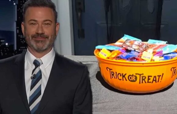 Jimmy Kimmel Scares Off Greedy Trick-or-Treaters With Halloween Candy Prank – Watch!