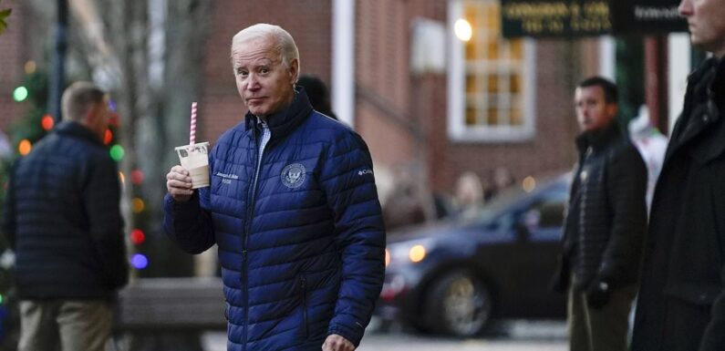 Joe Biden gets booed and heckled as protesters are kept away from him