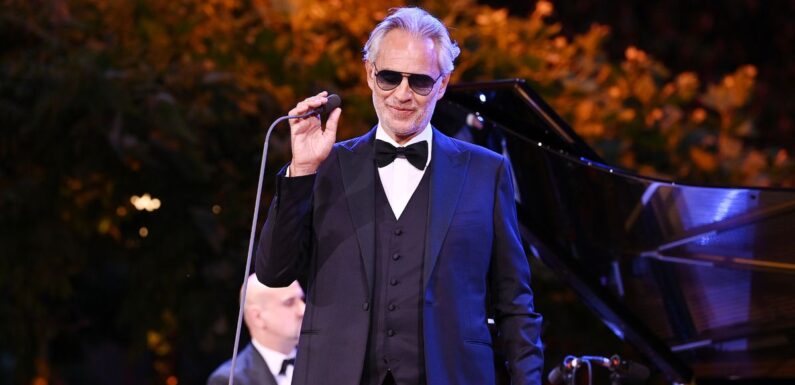 John Lewis advert singer Andrea Bocelli’s tragic accident that left him totally blind