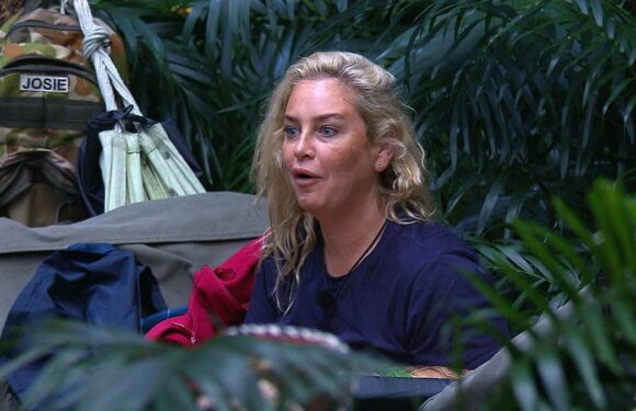 Josie Gibson sucking on her THUMB in I'm A Celebrity