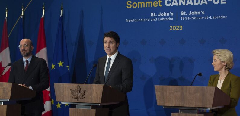 Justin Trudeau blames 'MAGA' for turning Canadians against Ukraine