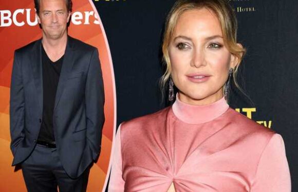 Kate Hudson Pays Tribute To Matthew Perry: 'To Know Him Was To Adore Him'