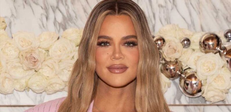 Khloe Kardashian reveals shrinking nose and massive lips and cheeks in new video for Good American | The Sun