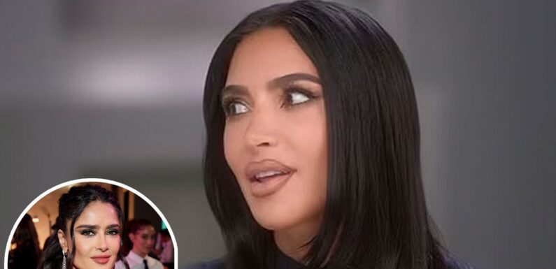 Kim Kardashian Shares the Advice Salma Hayek Gave Her Following Backlash Over AHS Role