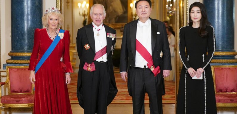 King Charles makes references to K-pop culture at grand state banquet