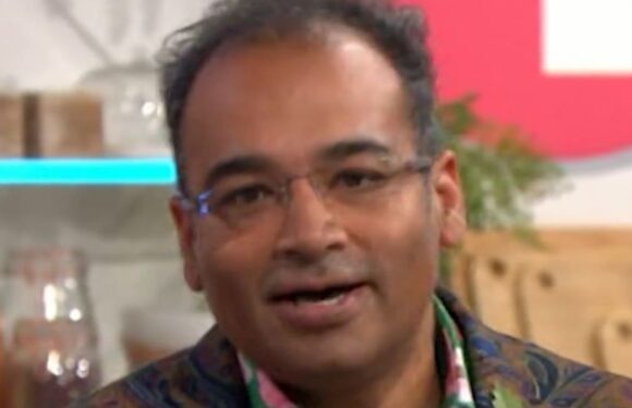 Krishnan Guru-Murthy says clothes are loose as he unveils Strictly weight loss
