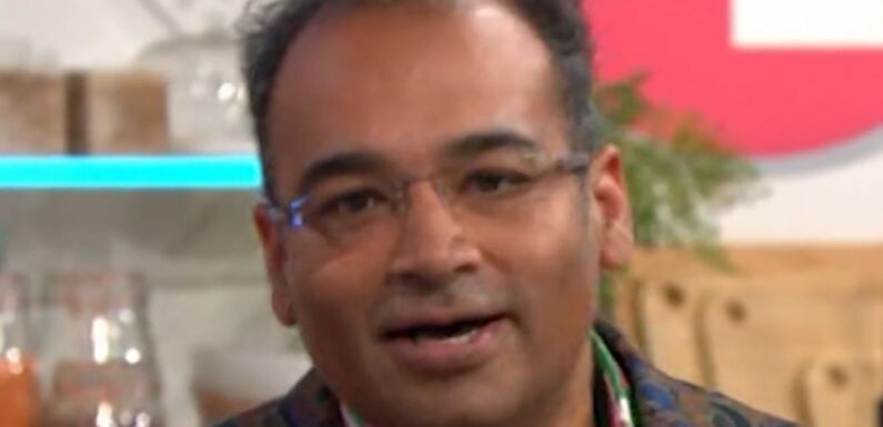 Krishnan Guru-Murthy says clothes are loose as he unveils Strictly weight loss