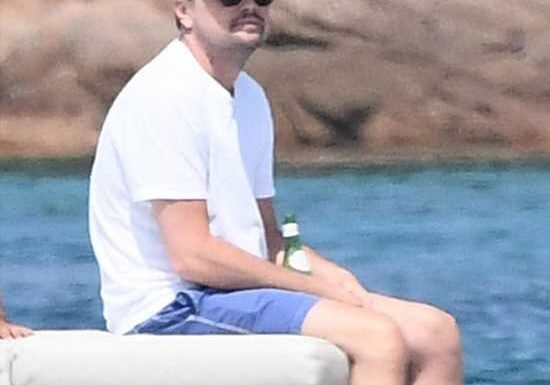 Leo DiCaprio threw himself a huge 49th b-day party & canoodled with Vittoria