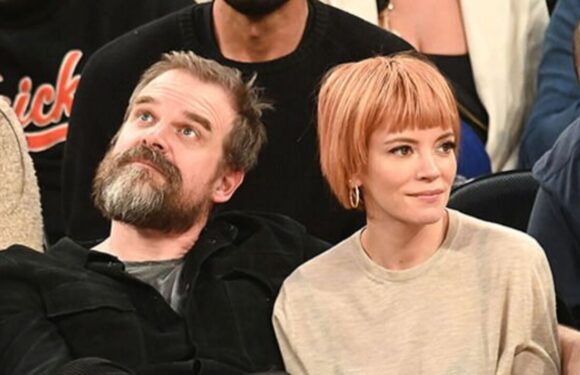 Lily Allen and husband David Harbour put on united front despite split rumours