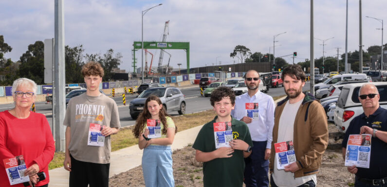 Locals fear a toll road will divide their suburb. Their solution has been dismissed