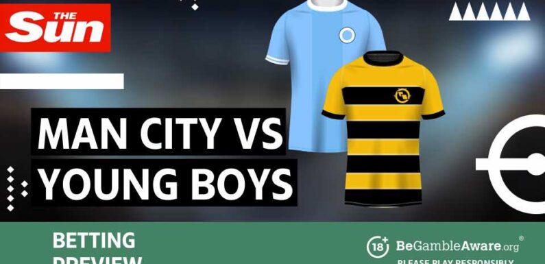 Manchester City vs Young Boys betting preview: odds and predictions | The Sun