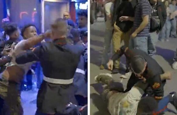Marines Get Into All Out Brawl with Civilians in Texas, Video Shows