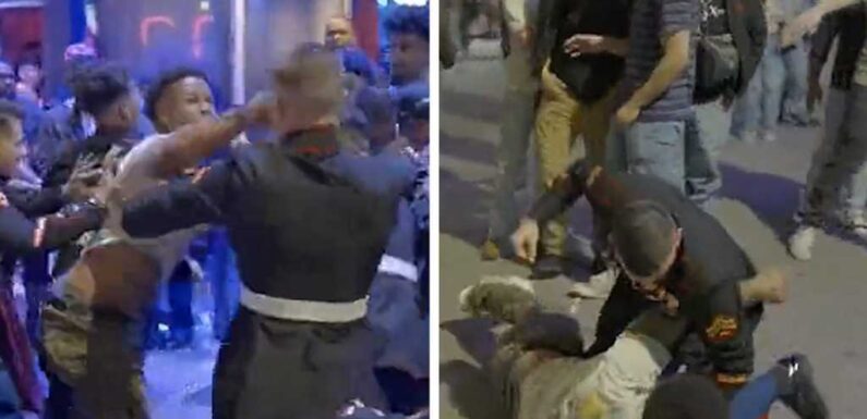 Marines Get Into All Out Brawl with Civilians in Texas, Video Shows