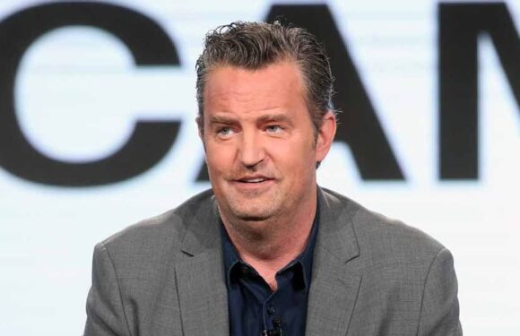 Matthew Perry's burial plot is stripped of floral tributes