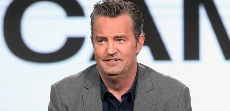 Matthew Perry's burial plot is stripped of floral tributes