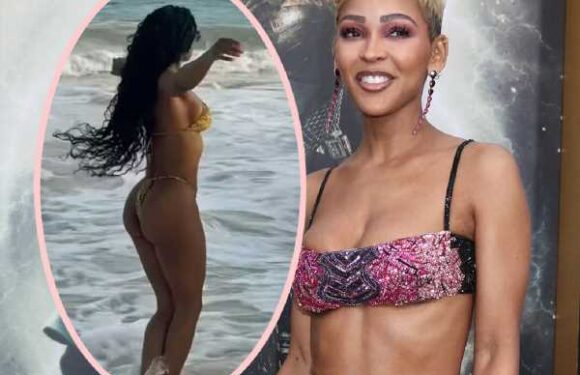 Meagan Good Shuts Down Brazilian Butt Lift Speculation While Flaunting The Booty She 'Worked Hard For'!