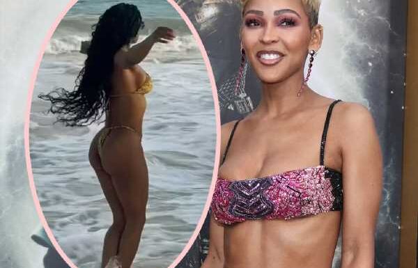 Meagan Good Shuts Down Brazilian Butt Lift Speculation While Flaunting The Booty She 'Worked Hard For'!