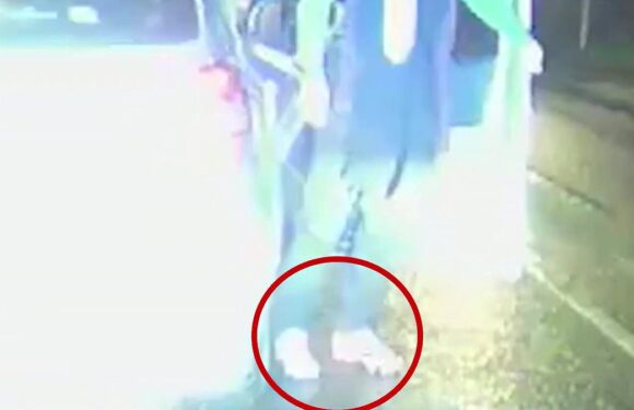 Moment dangerous driver is caught speeding at 75mph in 30 zone