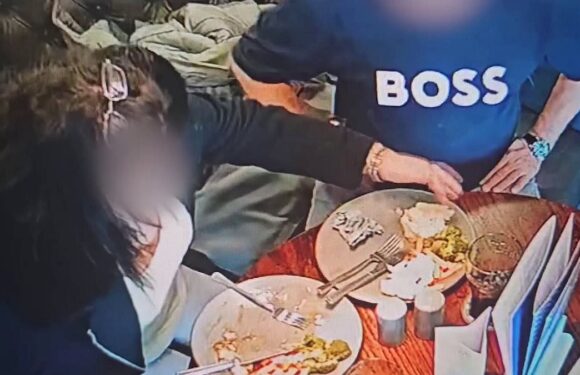 Moment restaurant diner puts hair in her own food to avoid paying bill