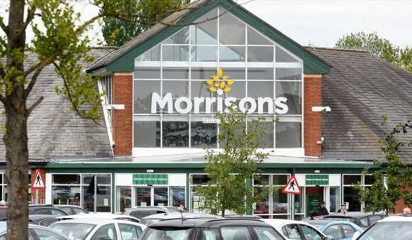 Morrisons customer finds a mistake in his festive bunting