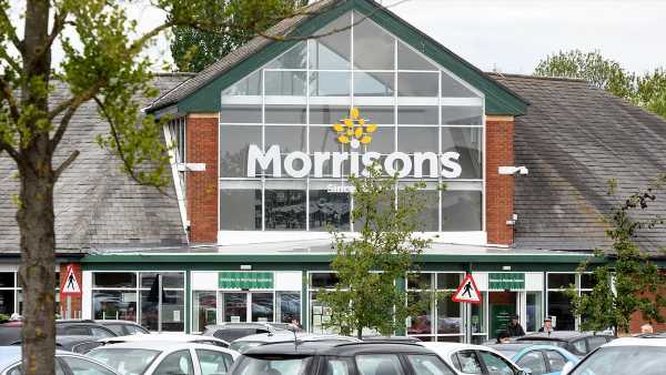 Morrisons customer finds a mistake in his festive bunting