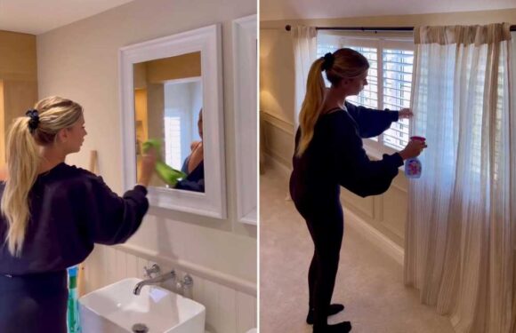 Mrs Hinch shows off her cleaning cloth collection and reveals the item that she can’t live without | The Sun