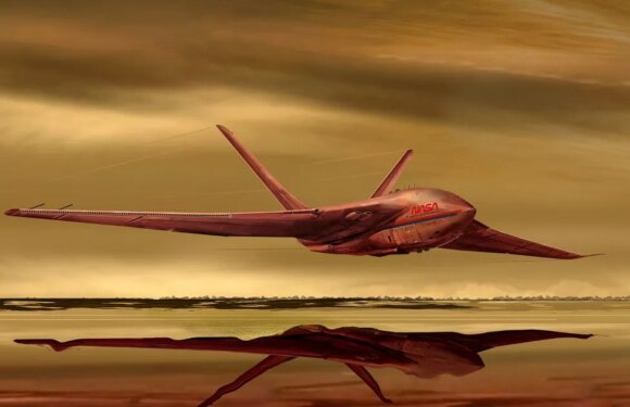NASA unveils TitanAir space plane designed to take us to the moons of Saturn