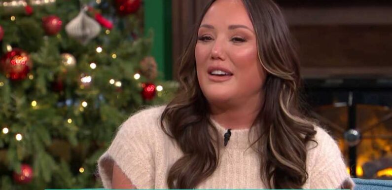 Newly engaged Charlotte Crosby breaks down in tears live on This Morning as she reveals she won't get married until 2027 | The Sun