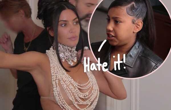 North West Gives 'Nightmare' Review Of Kim Kardashian's Met Gala Dress – Minutes Before Red Carpet!