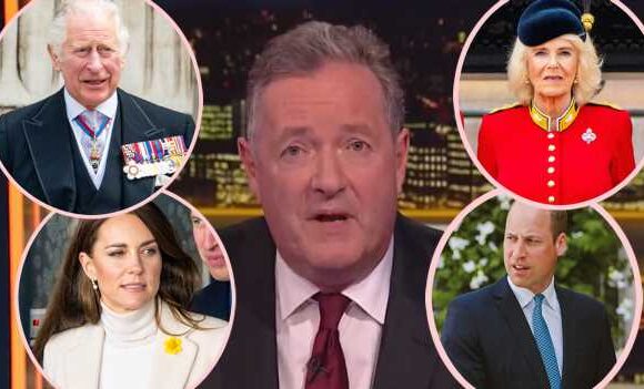 OMG! Piers Morgan Reveals Who The Two Alleged Royal Racists Are!