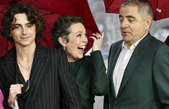 Olivia Colman is unrecognisable as she unveils transformation at Wonka premiere