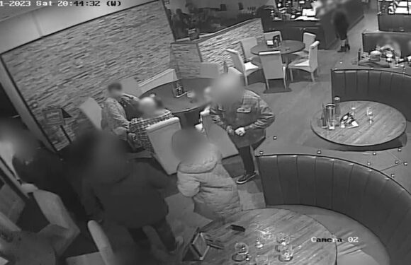 Party of four caught making off without paying their £96.70 bill