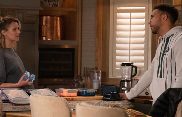 Pregnant Dawn Taylor gets a dark warning about her drug use in Emmerdale | The Sun