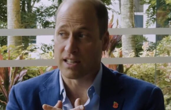 Prince William shows his playful side during quickfire interview round