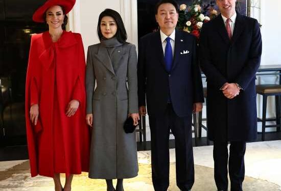 Princess Kate wore Catherine Walker for the South Korean state visit photocall