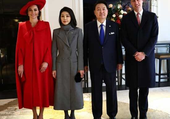 Princess Kate wore Catherine Walker for the South Korean state visit photocall